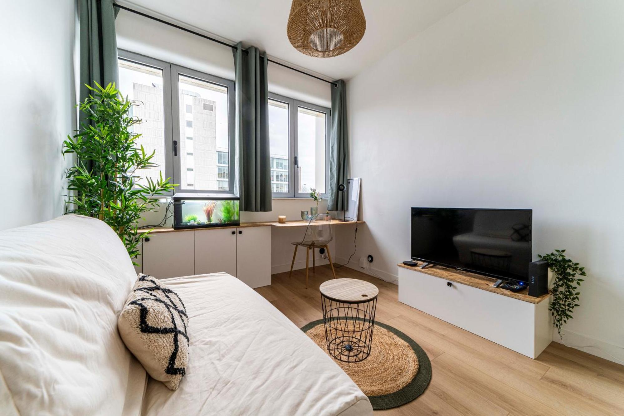 Appartamento Studio Chaleureux Avec Aquarium Marcq-en-Baroeul Esterno foto